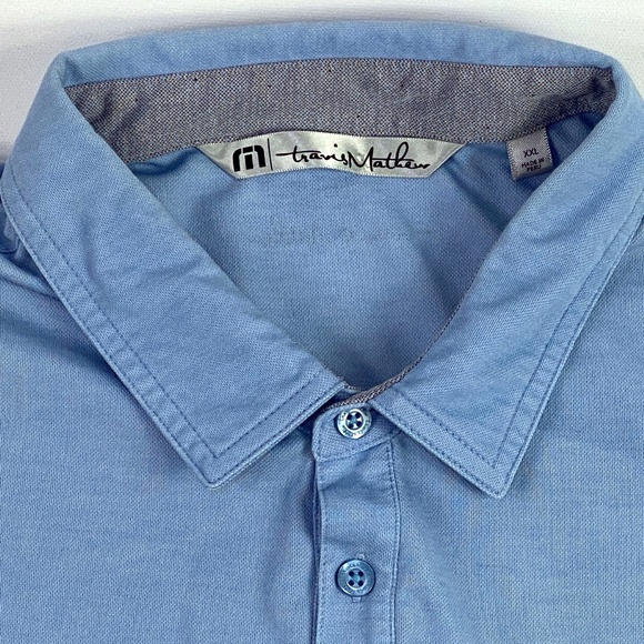 Travis Matthew Short Sleeve Pocket Golf Polo Shirt Mens Size XXL - Picture 2 of 6